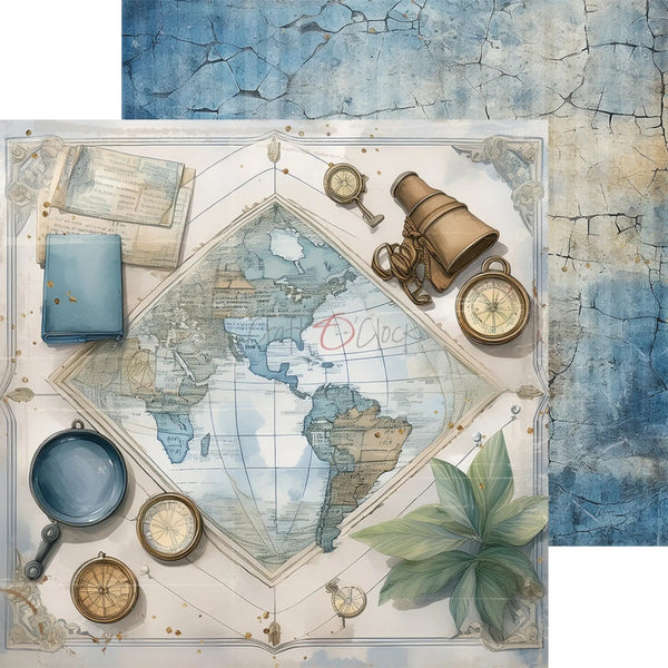 Craft O'Clock Summer Adventures 8"x8" Paper Set