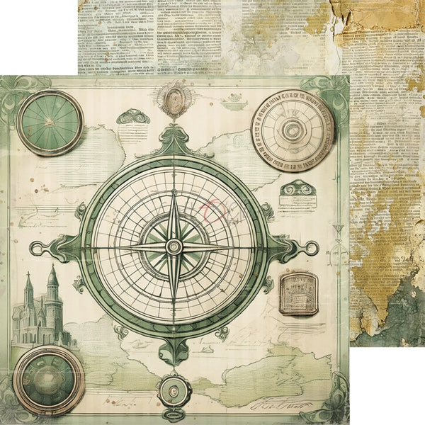 Craft O'Clock Summer Adventures 8"x8" Paper Set