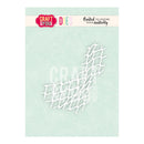 Craft & Your Dies product packaging featuring a white diamond net pattern die on a pale mint green background with the brand logo at the top.