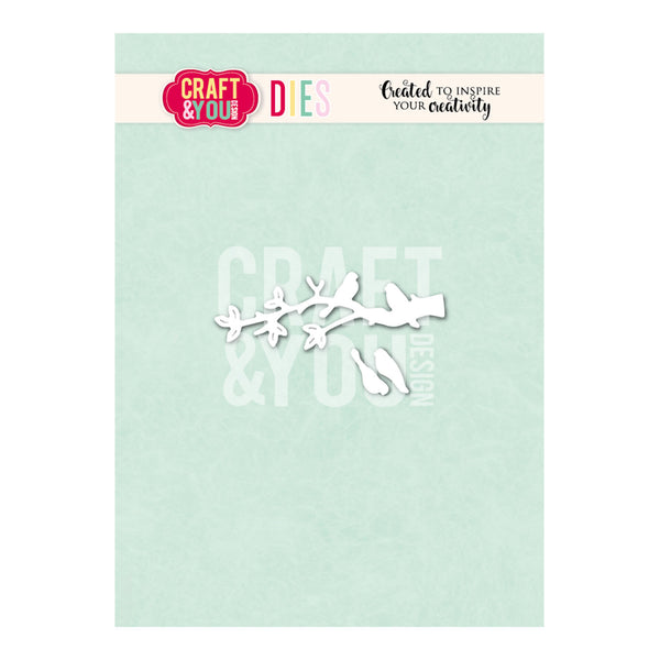 Craft & You Dies packaging with branding on a light green background