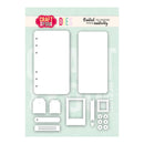 Set of die-cut shapes on a light green background with 'Craft & You' branding.