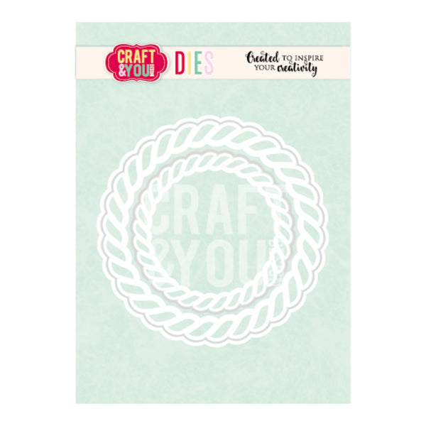 Craft & You Design Die Set by Bea - Rope Frames