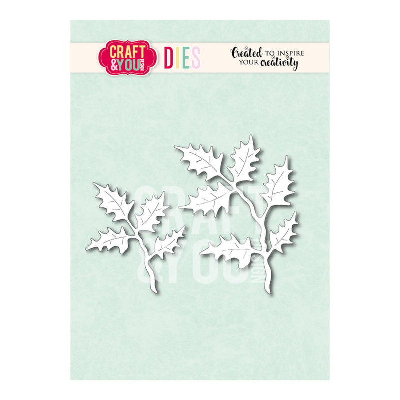 Craft & You Design Dies - Big Holly Leaves