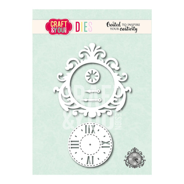 Craft & You Design Dies - Clock