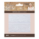Packaging of vintage lace ribbon with brand name and product details.