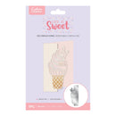 Crafter's Companion Life is Sweet Metal Die Edge'able - Ice Cream Cone