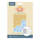 Crafter's Companion Retro Vacay Stencil Set - Sea & Sand