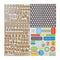 Crate Paper 12"x 12" Sticker Sheet - Little Boy Blue