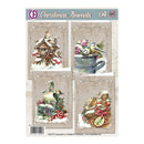 Creatief Art Christmas Animals 04 Card Kit