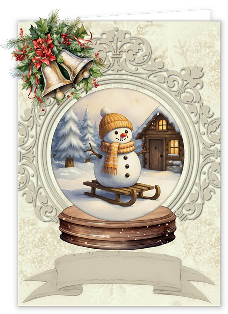 Creatief Art Frosted Snowglobes Card Kit