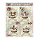 Creatief Art Frosted Snowglobes Card Kit