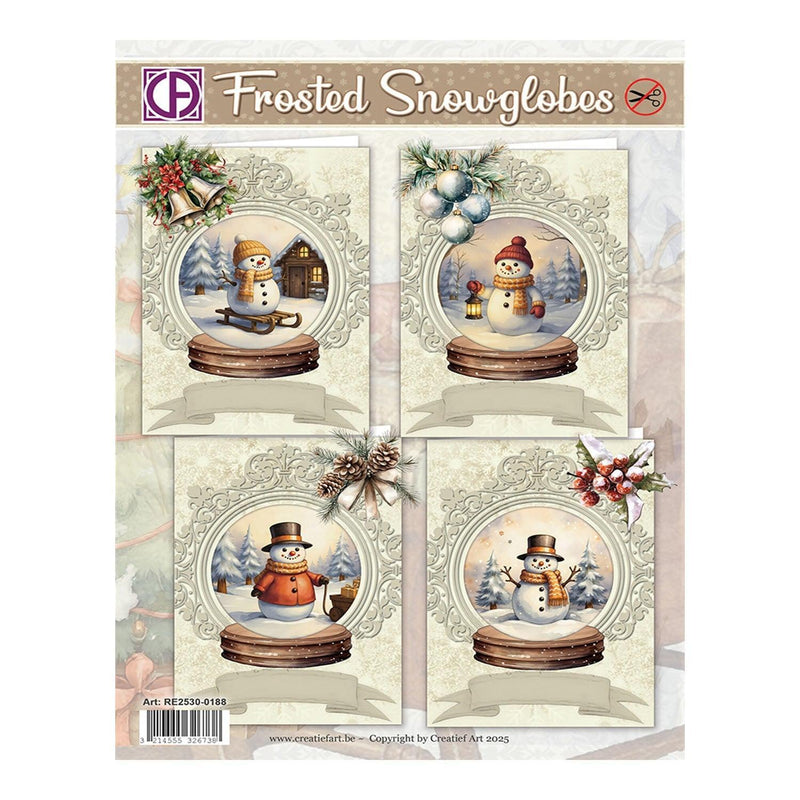 Creatief Art Frosted Snowglobes Card Kit