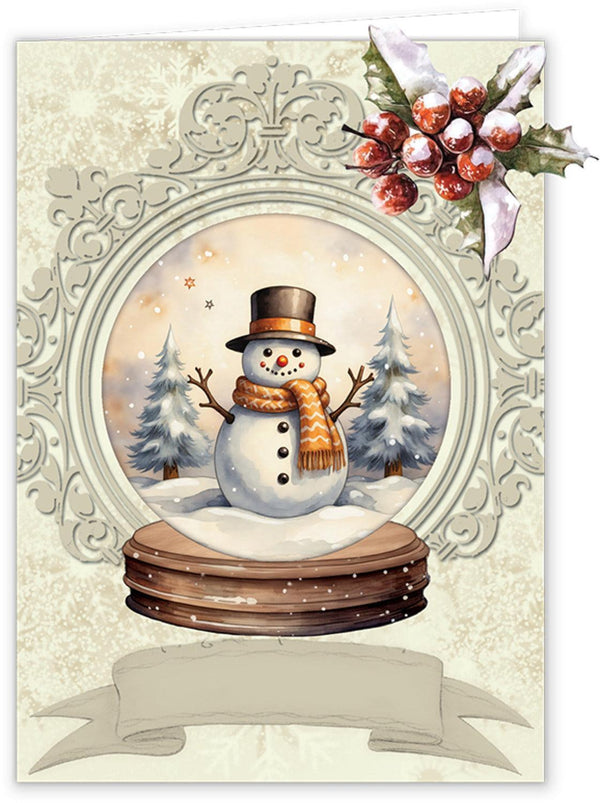 Creatief Art Frosted Snowglobes Card Kit