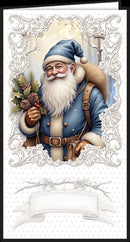 Creatief Art Vintage Santa Claus Card Kit