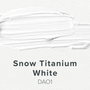DecoArt Americana Acrylic Paint 16oz - Snow (Titanium) White