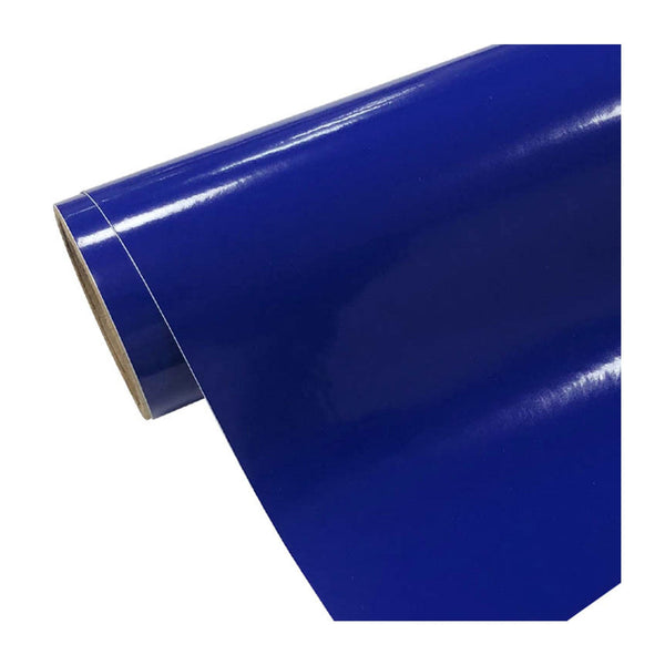 Universal Crafts Adhesive Vinyl Roll - Glossy Dark Blue - 30.5cm x 1.52m