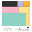 Doodlebug Cards & Envelopes 12 pack  Sweet & Spooky*