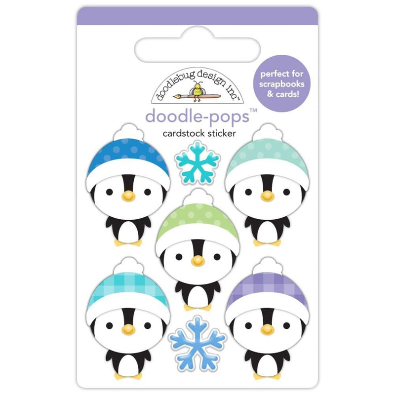Doodlebug Doodle-Pops 3D Sticker Penguin Pals*