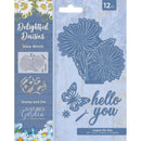 Crafter's Companion Nature's Garden Delightful Daisies stamps & dies 12-pack -  Daisy Bloom*