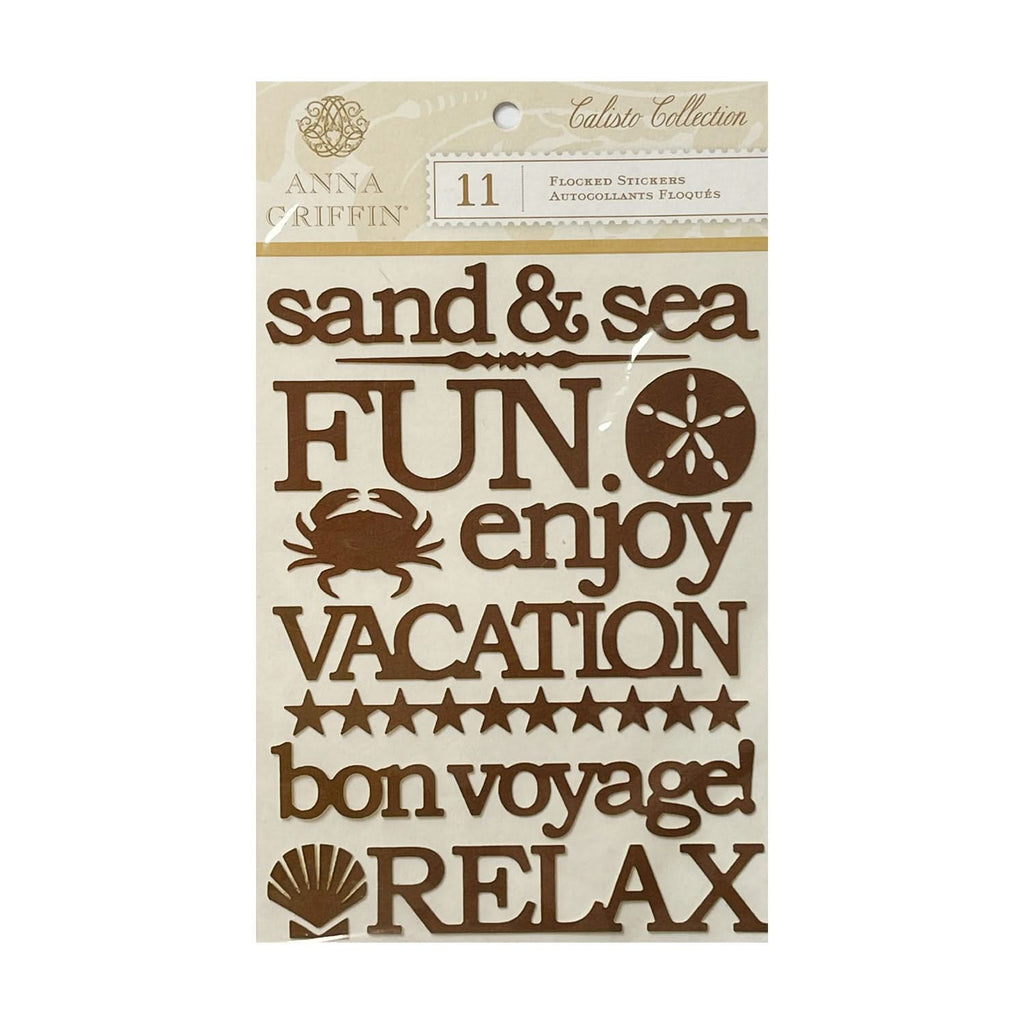 Anna Griffin Flocked Stickers - Calisto Collection – CraftOnline