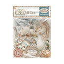 Stamperia Adhesive Ephemera - White Christmas
