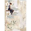 Stamperia Assorted Rice Paper A4 6/Sheets - Create Happiness Secret Diary