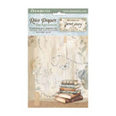 Stamperia Assorted Rice Paper Backgrounds A6 8/Sheets - Create Happiness Secret Diary*