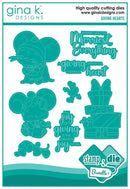 Gina K Designs Stamp & Die Set - Giving Hearts*