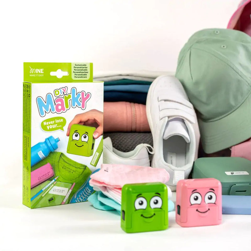 DIY Marky Textile Stamp Set - Green