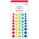 Doodlebug Sprinkles Adhesive Enamel Shapes Primary Assortment*