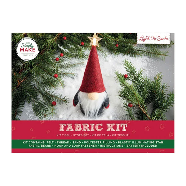 Docrafts Needle Felting Kit - Light Up Santa*
