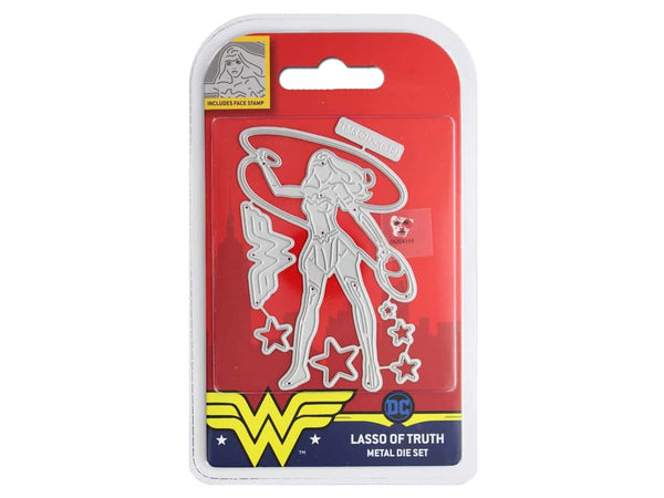 DC Comics Die & Face Stamp - Lasso Of Truth
