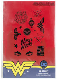DC Comics Clear Stamp Set - Wonder Woman