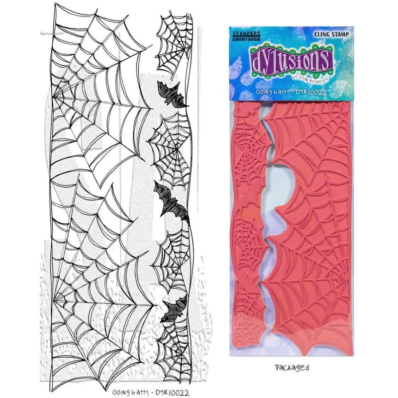 Dyan Reaveley's Dylusions Cling Stamp Collections Going Batty