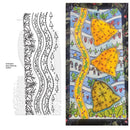 Dyan Reaveley‚Äôs Dylusions Cling Stamp Collections 4.5" x 11" - Long Christmas Borders