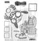 Dyan Reaveley's Dylusions Cling Stamp Collections 8.5"X7" - Funny Bunny*
