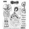 Dyan Reaveley's Dylusions Cling Stamp Collections 8.5"X7" - Thoughts In My Head*