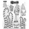 Dyan Reaveley's Dylusions Cling Stamp Collections 8.5"X7" - No Place Like Gnome*