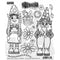 Dyan Reaveley's Dylusions Cling Stamp Collections 8.5"X7" - Gnome Sweet Gnome*