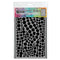 Dyan Reaveley's Dylusions Stencils 5"X8" Drip Drops Small