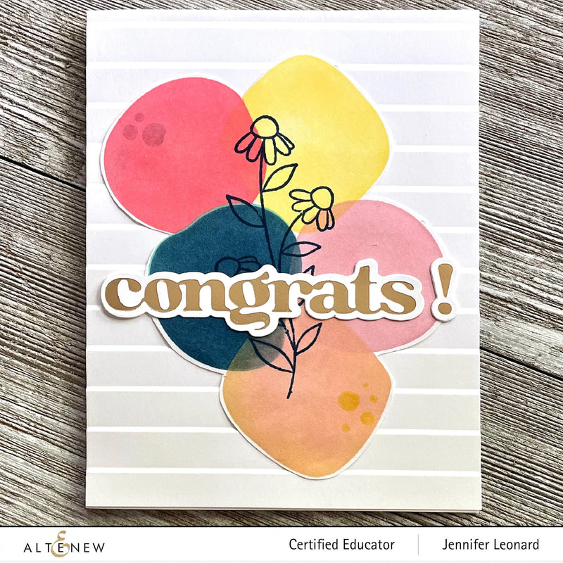 Altenew Dainty Flowers Stamp Set*