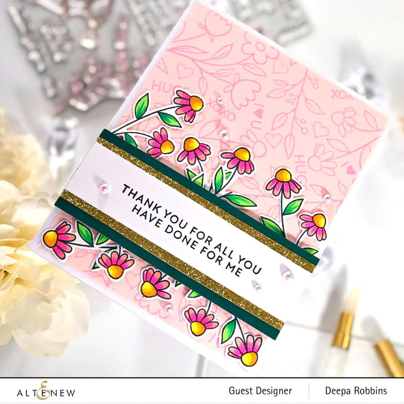 Altenew Dainty Flowers Stamp Set*
