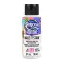 A bottle of Americana Additions Make It Stain acrylic paint into gel wood stain, 2 fl. oz.