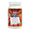 A bottle of DecoArt Americana DecouPage Matte glue, sealer, and finish on a plain white background.
