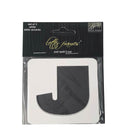 Deluxe Designs Letter Frames - "J" White 3 pack