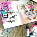 Dina Wakley Let It Fly Media Cling Rubber Stamps