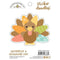 Doodlebug Water Bottle Sticker Doodles Turkey Time, Farmhouse*