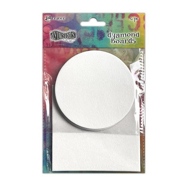 Dyan Reaveley Dylusions Dyamond Boards Large - Assorted Circles & Squares