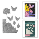 Spellbinders 3D Embossing & Cut Folder Vivid Expressions Blooming Butterflies