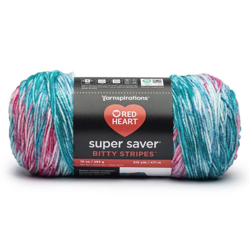 Red Heart Super Saver Bitty Stripes Lollies